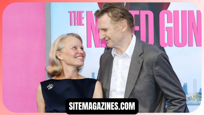 pamela anderson and liam neeson